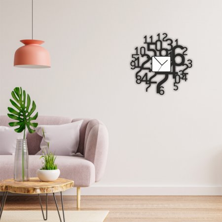 Ρολόι τοίχου - Abstract αριθμοί