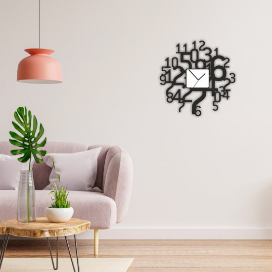 Ρολόι τοίχου - Abstract αριθμοί