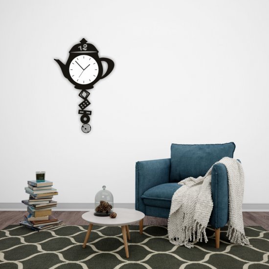 Ρολόι τοίχου - Τσαγιέρα