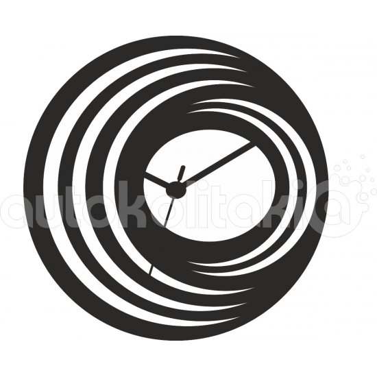 Wall Clock - Abstract 4