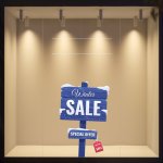 Αυτοκόλλητο χειμερινών εκπτώσεων - Χειμερινές Εκπτώσεις 7