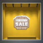 Αυτοκόλλητο χειμερινών εκπτώσεων - Χειμερινές Εκπτώσεις 8