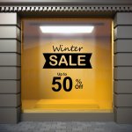 Αυτοκόλλητο χειμερινών εκπτώσεων - Χειμερινές Εκπτώσεις 15