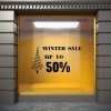 Shop Window Sticker - Winter Sales 16