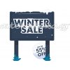 Shop Window Sticker - Winter Sales 18
