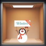 Shop Window Sticker - Winter Sales 20