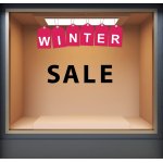 Shop Window Sticker - Winter Sales 22