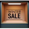 Shop Window Sticker - Winter Sales 24