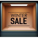 Shop Window Sticker - Winter Sales 24