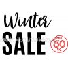 Shop Window Sticker - Winter Sales 25