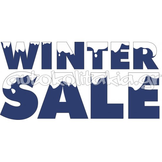 Shop Window Sticker - Winter Sales 29