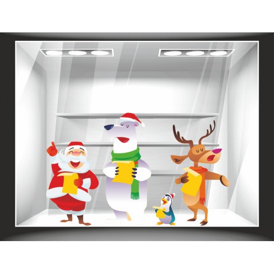 Χριστουγεννιάτικο Αυτοκόλλητο - Κάλαντα