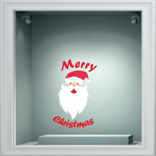 Window sticker - Santa Claus 3