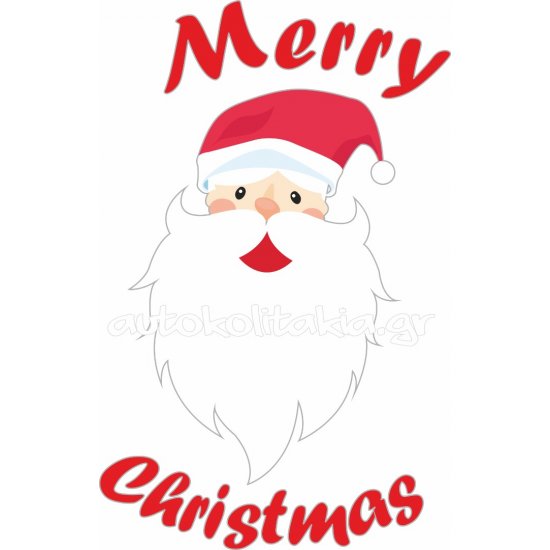 Window sticker - Santa Claus 3