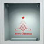 Χριστουγεννιάτικο Αυτοκόλλητο - Χριστουγεννιάτικο Δέντρο