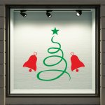 Χριστουγεννιάτικο Αυτοκόλλητο - Χριστουγεννιάτικο Δέντρο 2