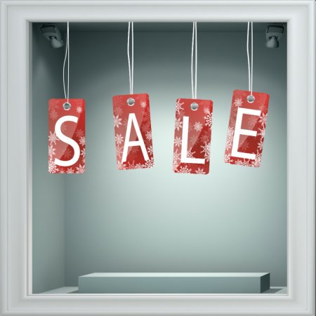 Sales winter sticker - Εκπτώσεις 35
