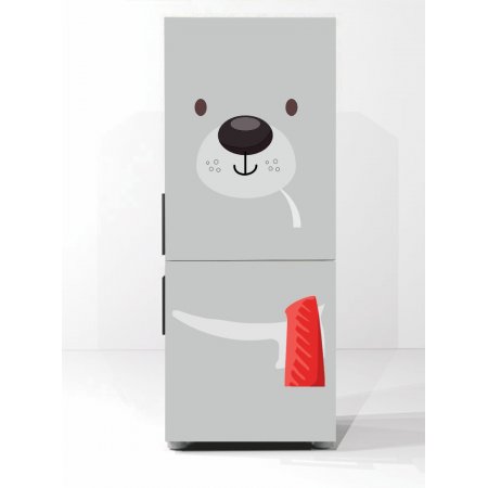 Αυτοκόλλητο ψυγείου - Αρκουδάκι