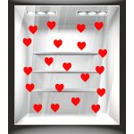 Αυτοκόλλητο Αγίου Βαλεντίνου - Σετ καρδιές (20 κομμάτια)