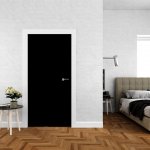 Αυτοκόλλητο πόρτας - Μονόχρωμο