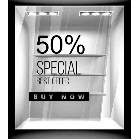 Αυτοκόλλητο Εκπτώσεων - Εκπτωτικό 81