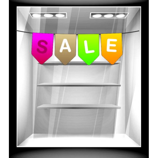 Αυτοκόλλητο Εκπτώσεων - Εκπτωτικό 107