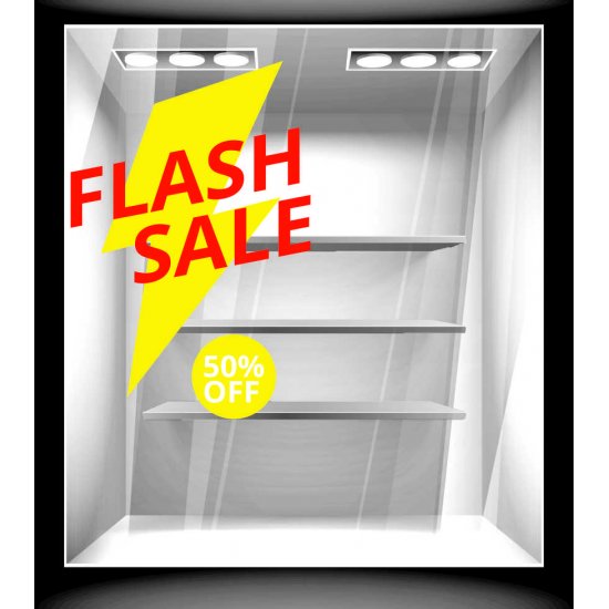 Αυτοκόλλητο Εκπτώσεων - Εκπτωτικό 111