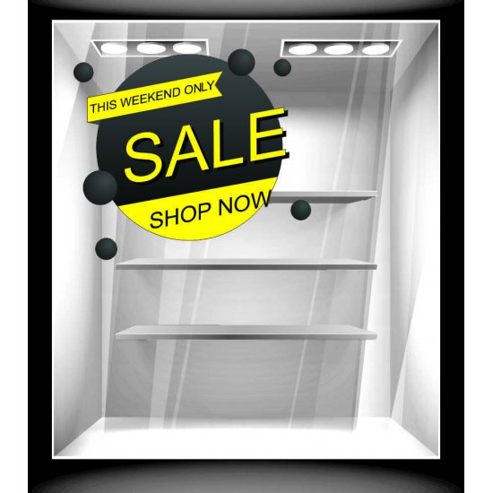 Αυτοκόλλητο Εκπτώσεων - Εκπτωτικό 86