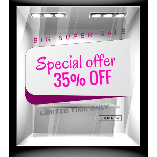 Αυτοκόλλητο Εκπτώσεων - Εκπτωτικό 117