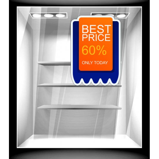 Αυτοκόλλητο Εκπτώσεων - Εκπτωτικό 114