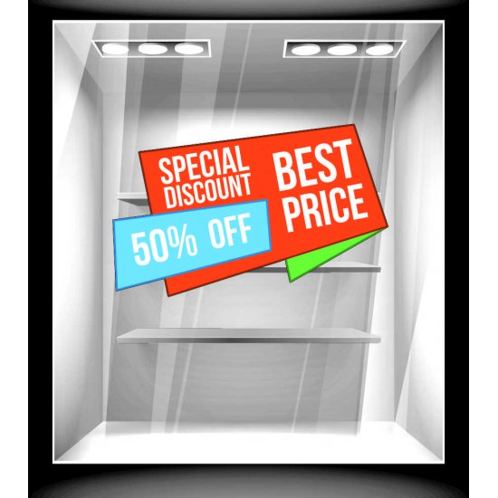 Αυτοκόλλητο Εκπτώσεων - Εκπτωτικό 103