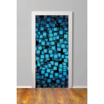 Αυτοκόλλητο πόρτας - Τετράγωνα