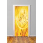 Αυτοκόλλητο πόρτας - Κίτρινη φύση