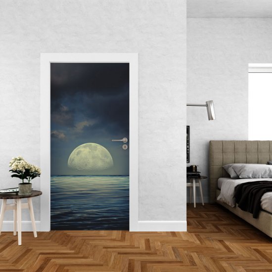 Αυτοκόλλητο πόρτας - Φεγγάρι 01 Αυτοκόλλητο πόρτας - Φεγγάρι 01