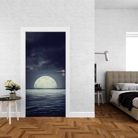 Αυτοκόλλητο πόρτας - Φεγγάρι 02 Αυτοκόλλητο πόρτας - Φεγγάρι 02