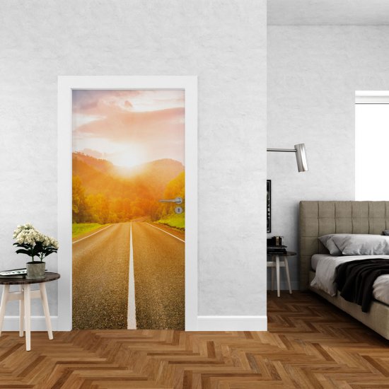 Αυτοκόλλητο πόρτας - Δρόμος 01 Αυτοκόλλητο πόρτας - Δρόμος 01