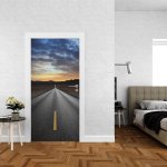 Αυτοκόλλητο πόρτας - Δρόμος 02