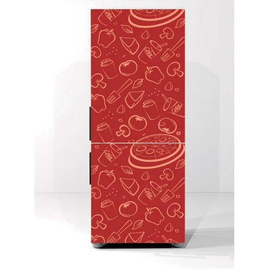 Αυτοκόλλητο ψυγείου - Υλικά