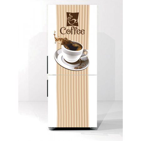 Αυτοκόλλητο ψυγείου - Coffee