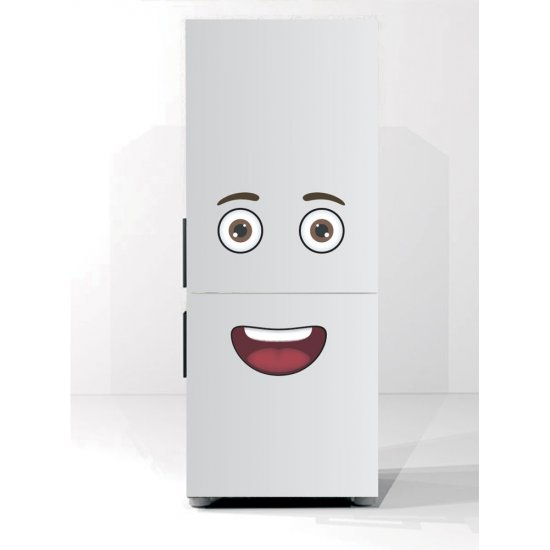 Αυτοκόλλητο ψυγείου - Happy face