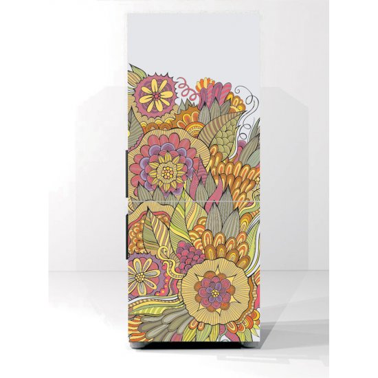 Αυτοκόλλητο ψυγείου - Vintage flowers 2 Αυτοκόλλητο ψυγείου - Vintage flowers 2