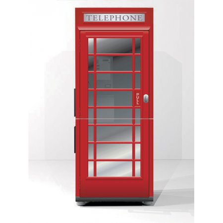 Αυτοκόλλητο ψυγείου - Τηλεφωνικός Θάλαμος