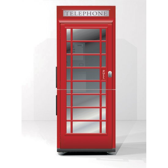 Αυτοκόλλητο ψυγείου - Τηλεφωνικός Θάλαμος