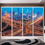 Αυτοκόλλητο ντουλάπας - Timescape