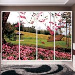 Αυτοκόλλητο ντουλάπας - Κούνια