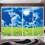 Αυτοκόλλητο ντουλάπας - Στο Λιβάδι