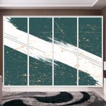 Αυτοκόλλητο ντουλάπας - Μπογιές