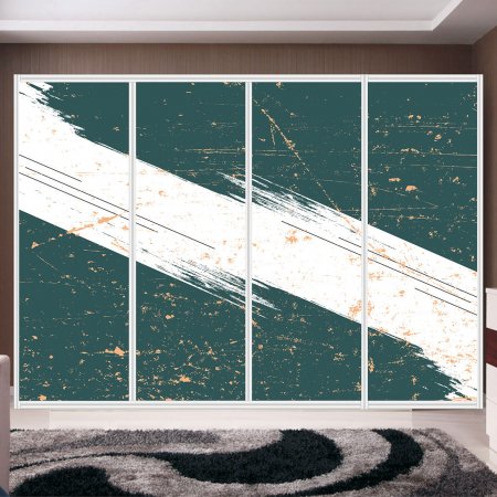 Αυτοκόλλητο ντουλάπας - Μπογιές