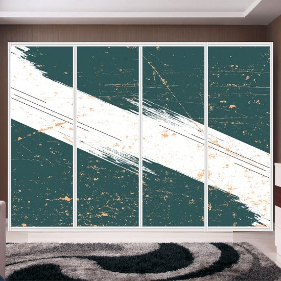 Αυτοκόλλητο ντουλάπας - Μπογιές