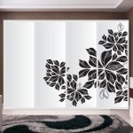 Αυτοκόλλητο ντουλάπας - Φύλλα